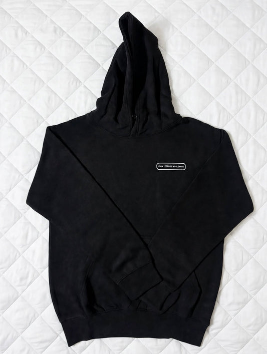 Black "Oval" Hoodie