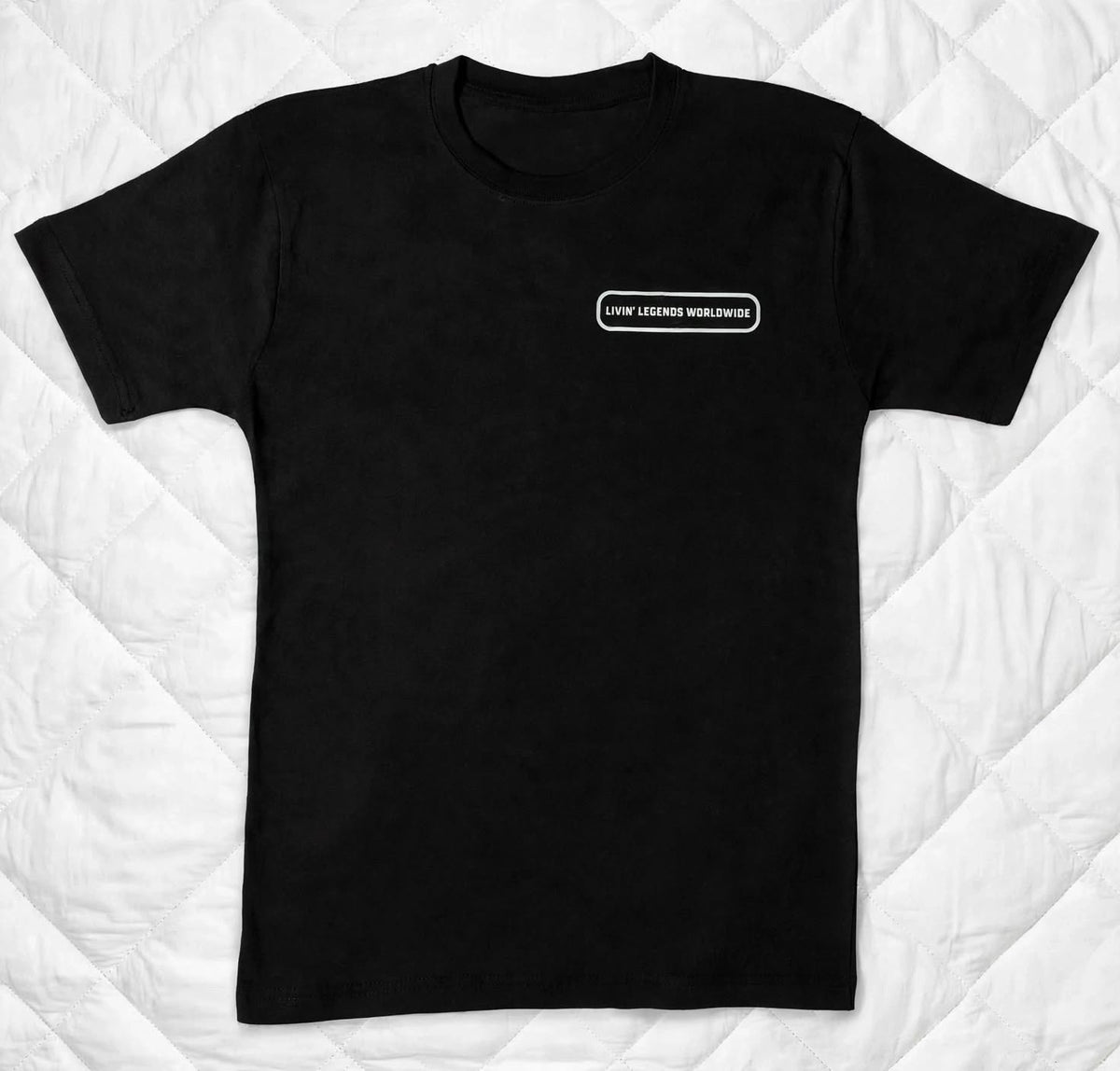 Black "Oval" T-Shirts